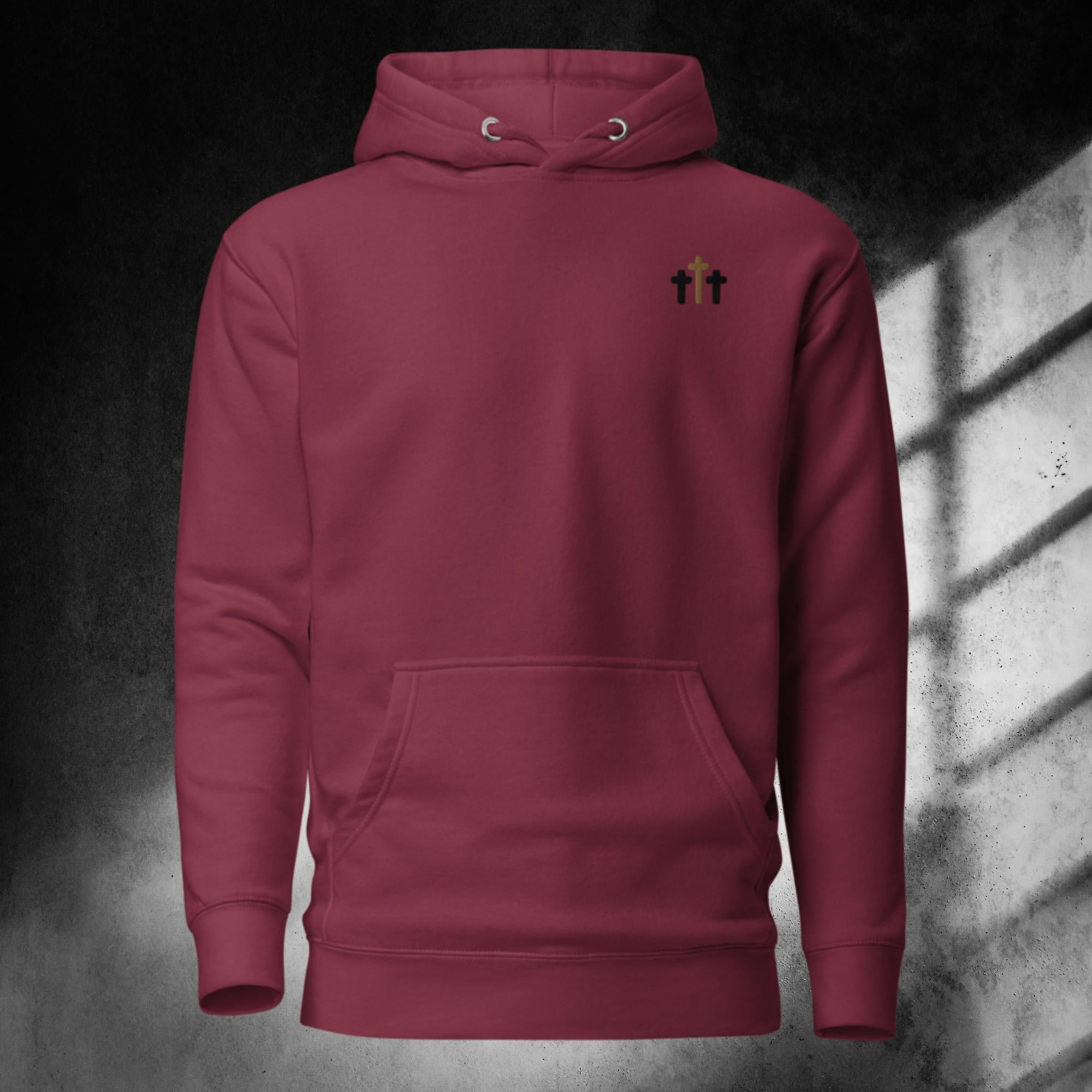 Three Cross Hoodie